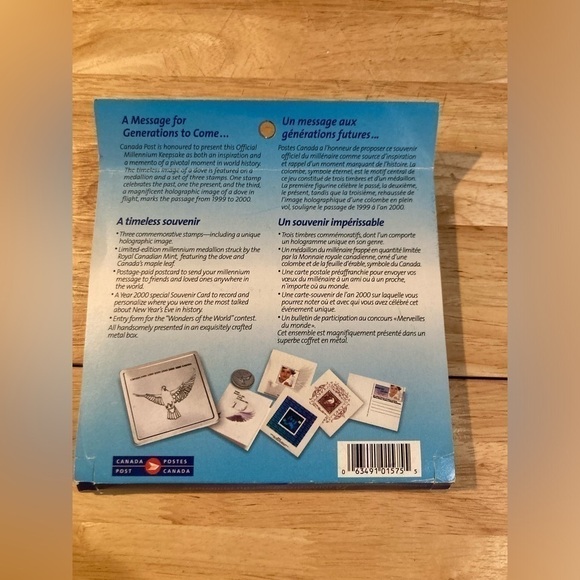 Canada 🍁official millennium keepsake. Only missing postcard from the set - Picture 2 of 5